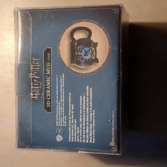 NWT Harry Potter Ravenclaw 3D Ceramic Cauldron Mug - Picture 3 of 3